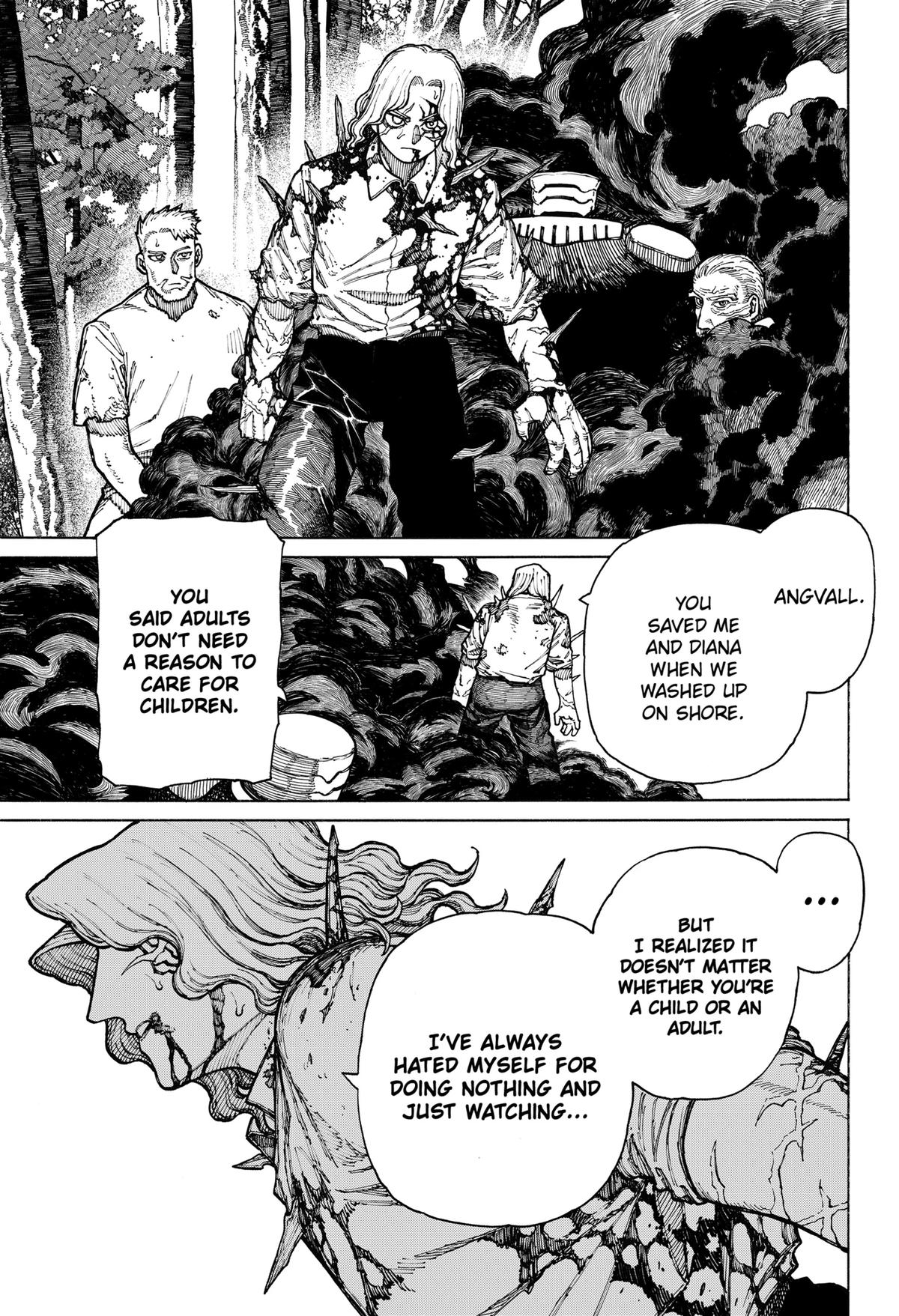 Centuria Manga Chapter 8 page 18 - To Be Human scene