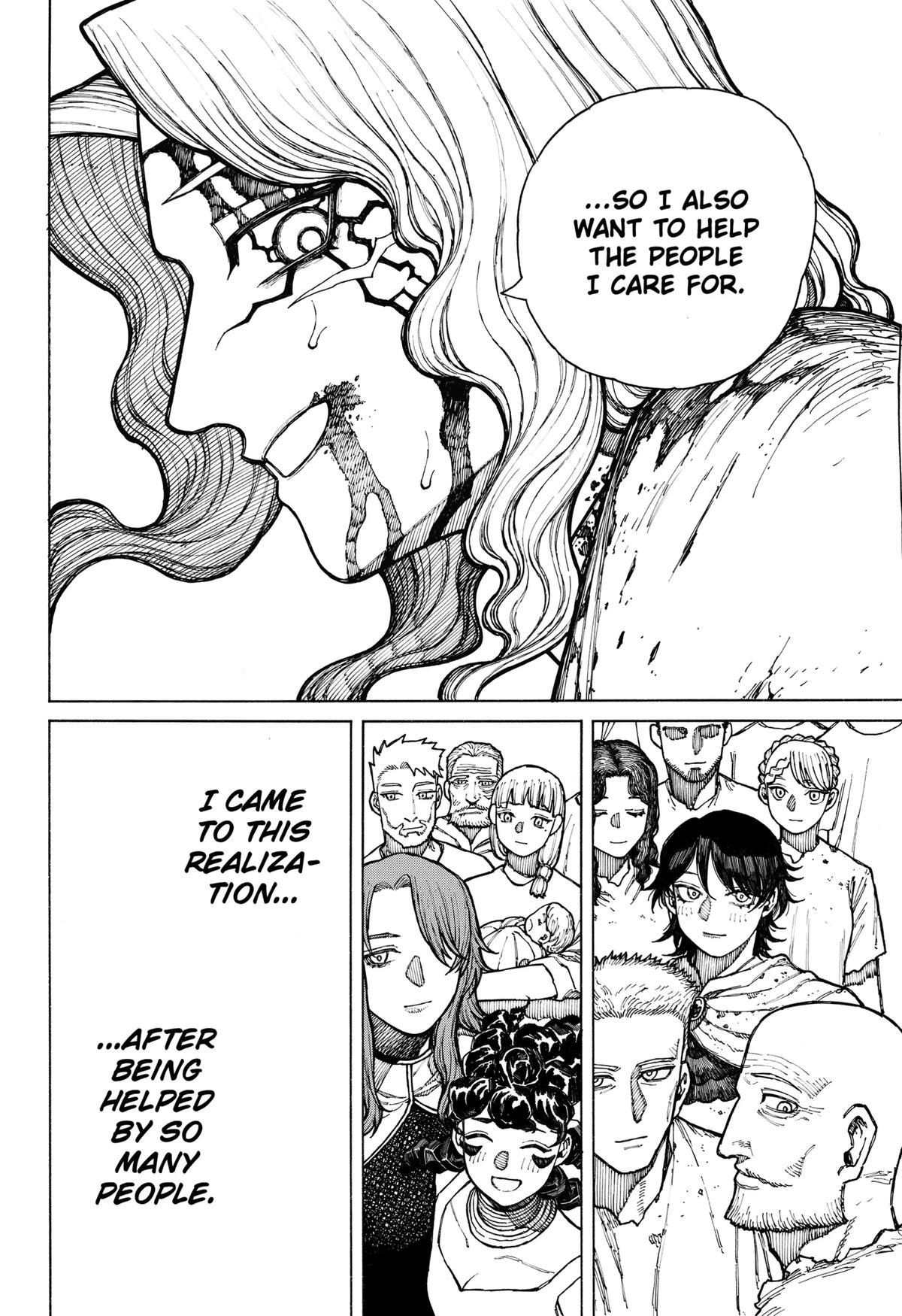 Centuria Manga Chapter 8 page 19 - To Be Human scene