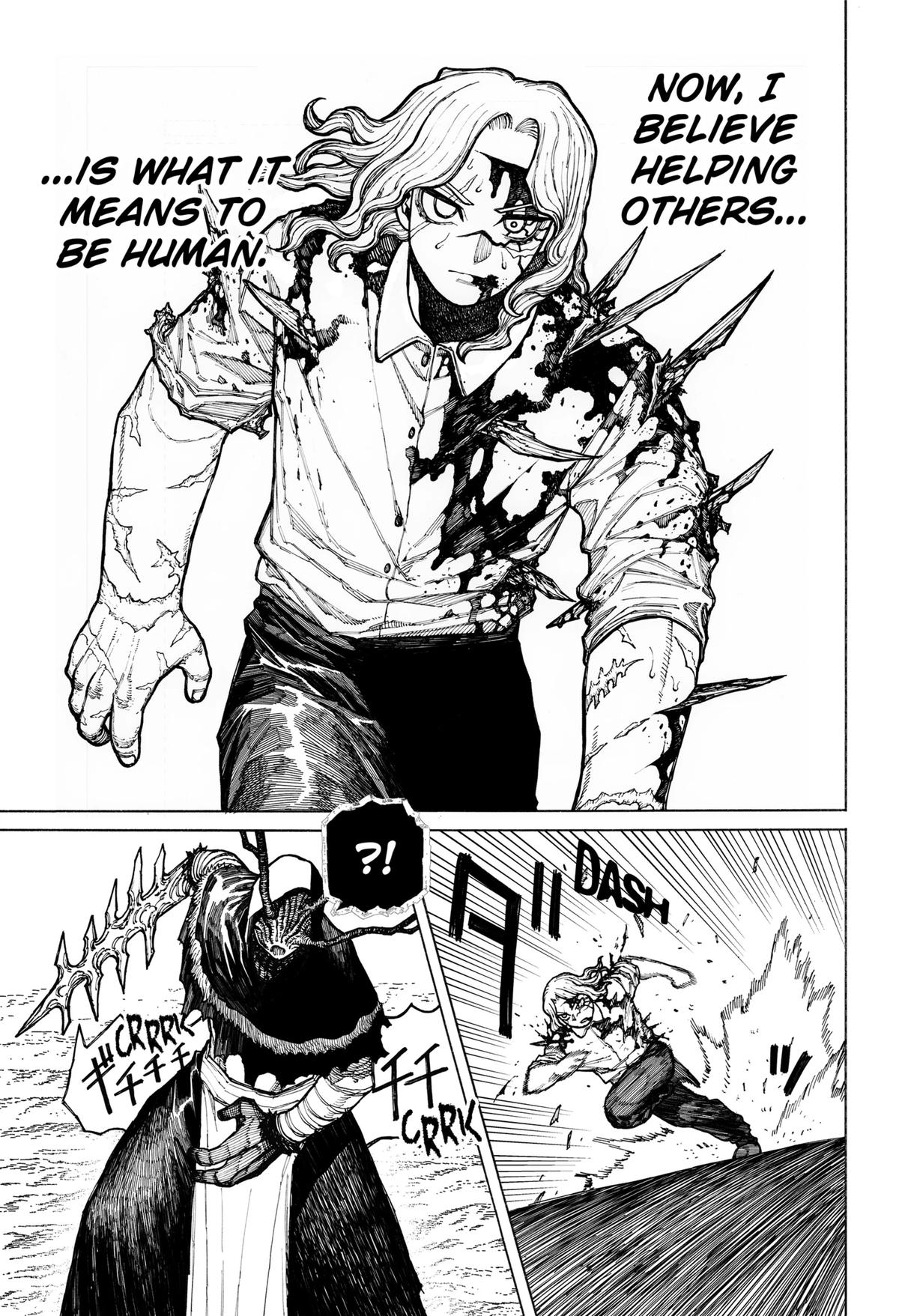 Centuria Manga Chapter 8 page 20 - To Be Human scene