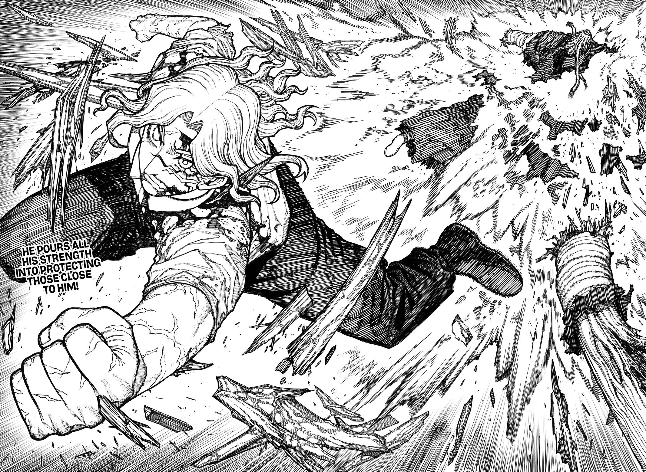 Centuria Manga Chapter 8 page 23 - To Be Human scene