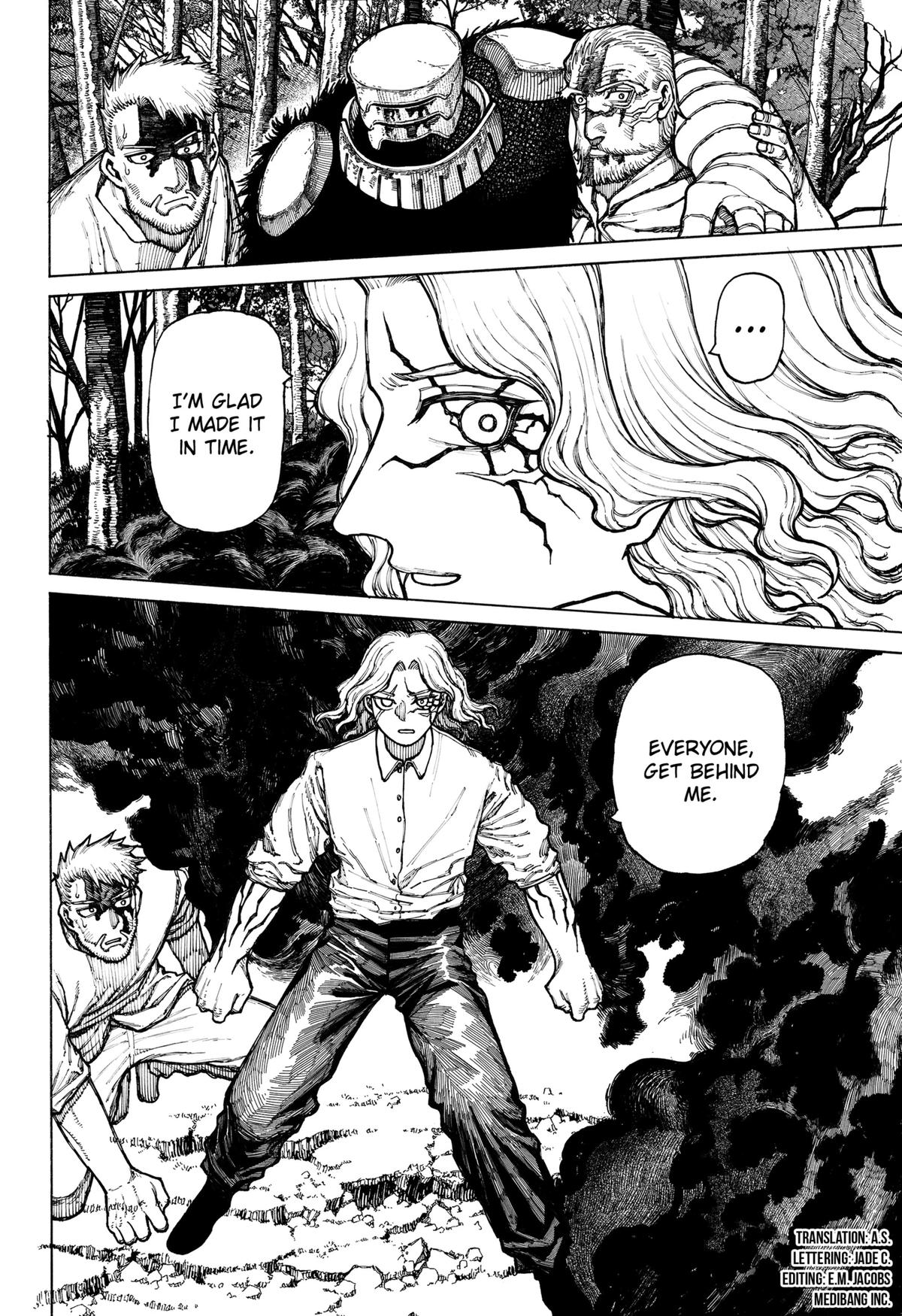 Centuria Manga Chapter 8 page 3 - To Be Human scene