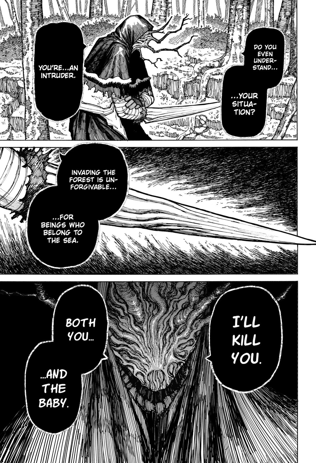 Centuria Manga Chapter 8 page 4 - To Be Human scene
